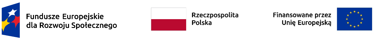 Baner z logotypami projektu